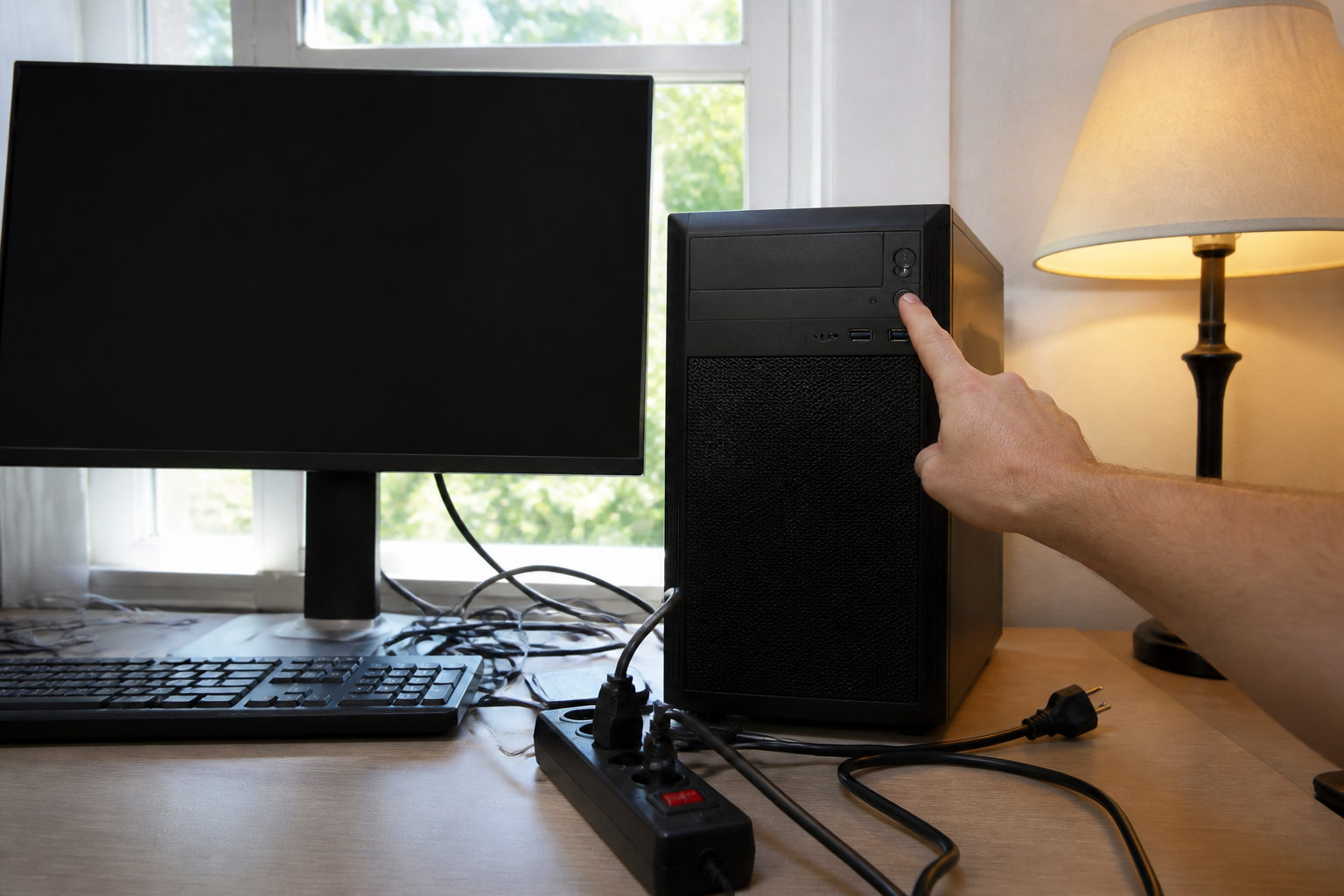 Computer won't turn on: simple troubleshooting before repairs