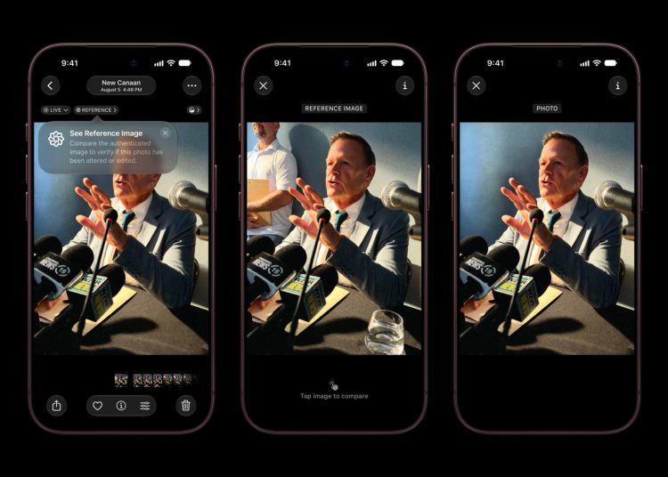 Apple has a new way to prove your iPhone photos aren’t AI slop