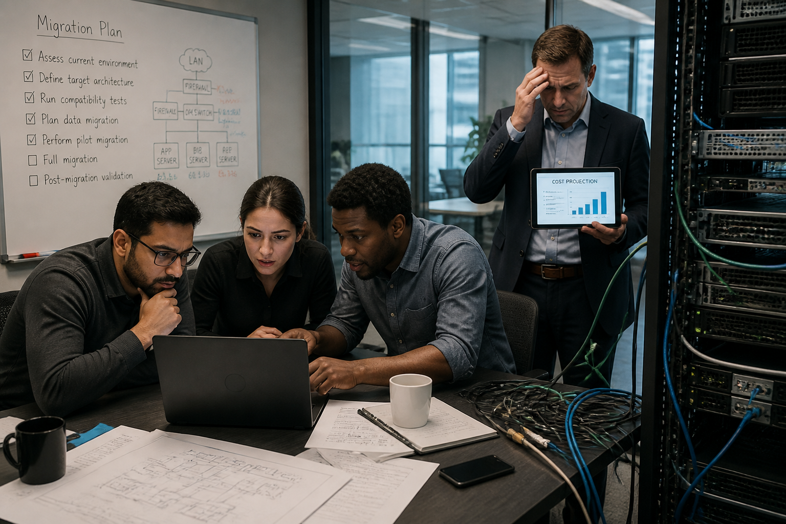 Cloud migration: phases, hazards, and best practices