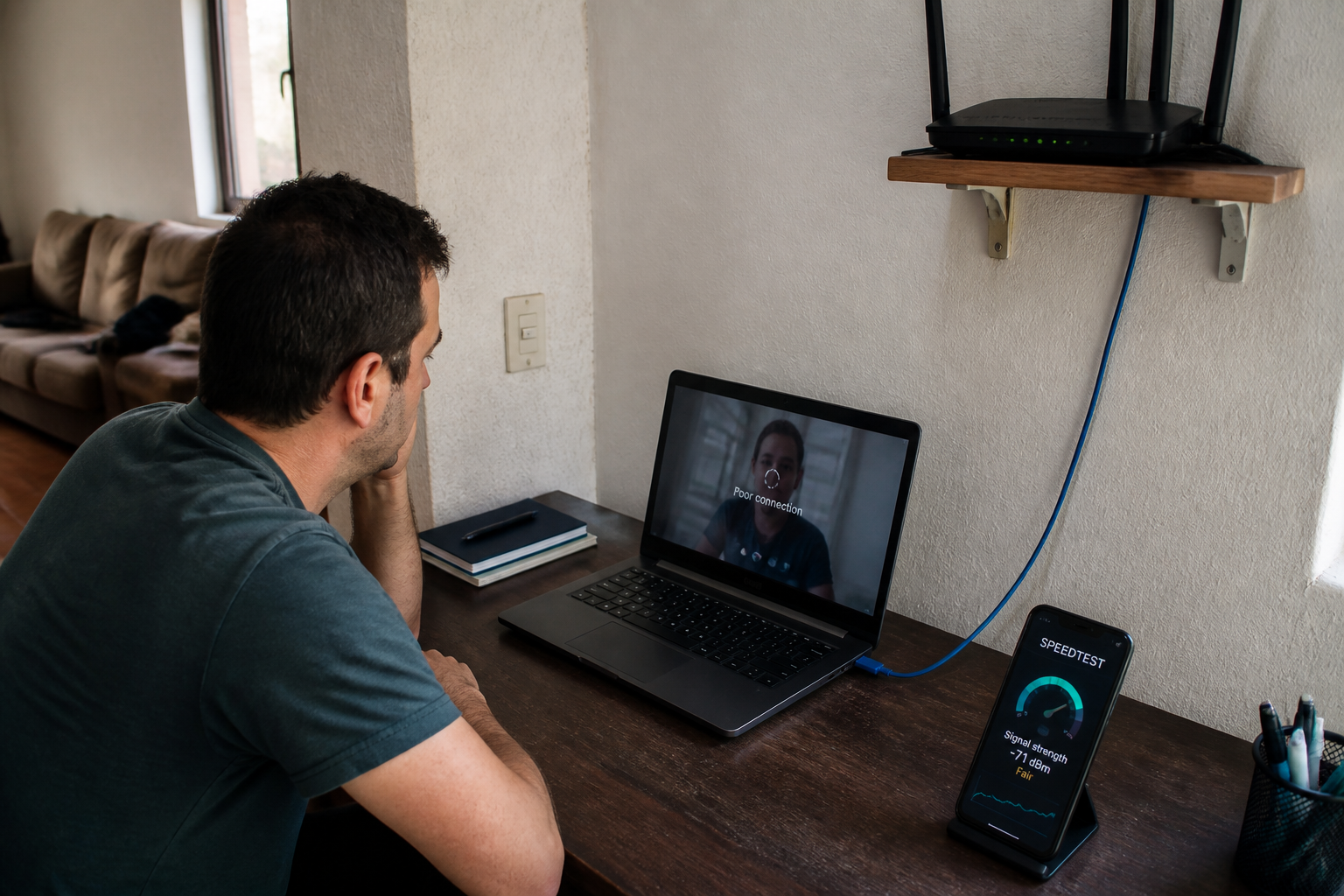 Slow home Wi-Fi: potential causes and effective solutions